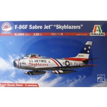 F-86F Sabre Jet ''Skyblazers'' Italeri