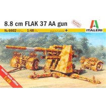 8.8 cm FLAK 37 AA GUN Italeri