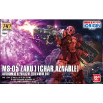 HG Zaku I MS-05 Char Bandai