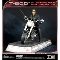 T-800 On Motorcycle LTD Single ED Statue