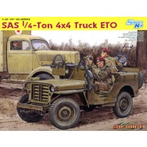 SAS Raider 1/4 Ton 4x4 Truck ETO 1944 + 2nd SAS Regiment Figure Set 