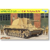 WW.II le.FH18/40/2(sf) auf G.W.Pz.Kpfw.III/IV 