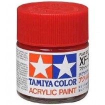 XF-7 Flat Red. Tamiya Color Acrylic Paint (Flat) – Colori opachi  
