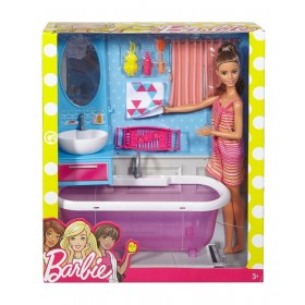 Barbie il bagno ed arredamento