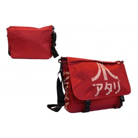 Atari Japan Logo Dark Red Messenger Bag