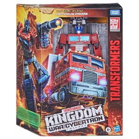 Transformers Generations War for Cybertron: Kingdom Action Figur Leader Class Optimus Prime