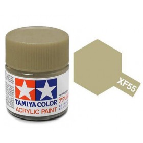 XF-55 Deck Tan. Tamiya Color Acrylic Paint (Flat) – Colori opachi  
