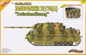 WWII German Jagdpanzer IV L/70(A) `Lang` w/Grenadier 