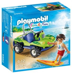 Surfista con Quad Playmobil