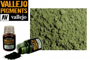 Pigment fades olive green 73122