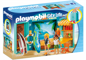 Play box L'angolo del surf Playmobil