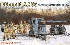 88mm FLAK 36 w/ Flack Artillery Crew	