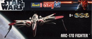 Star Wars EasyKit Model Kit 1/40 ARC-170 Fighter