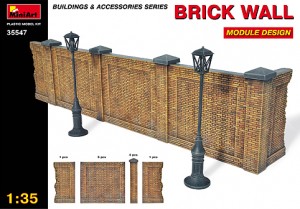 Brick Wall. Module design.