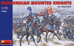 Burgundian Mounted knights - XV Century by MiniArt