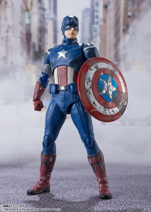 Avengers Assemble Captain America S.F Figuarts