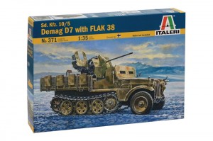 Sd. Kfz.10/5 Demag D7 with FLAK 38