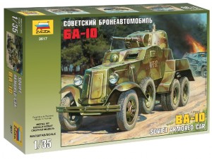 Soviet BA-10 Armoured Car