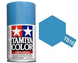 French blue Tamiya Color Spray