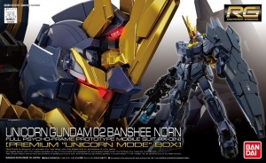 Gundam Unicorn Banhsee Norn LTD RG Bandai
