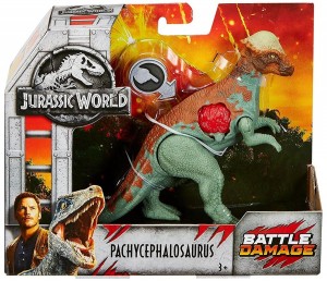 Jurassic World Pachycephalosaurus Battle Damage