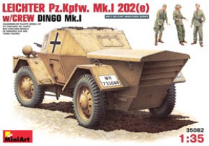 Leichter Pz.kpfw. 202(e) - Dingo Mk.I w/Crew