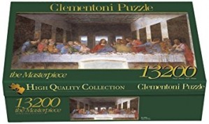 Leonardo da Vinci Cenacolo puzzle