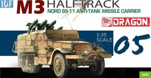  IDF M3 Halftrack Nord SS-11 Anti-Tank Missile Carrier Dragon
