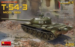 T-54-3 SOVIET MEDIUM TANK MOD.1951 INTERIOR KIT