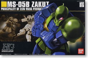 MS-05B Zaku I HGUC by Bandai
