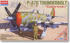 P-47D Thunderbolt Gabreski boarding aircraft
