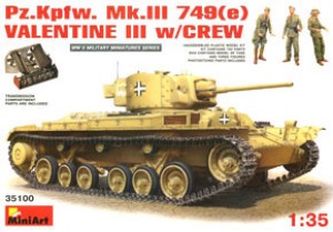 Pz.Kpfw. Mk.III 749(e) VALENTINE III w/CREW