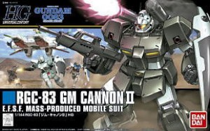 RGC-83 GM Cannon II HGUC Bandai