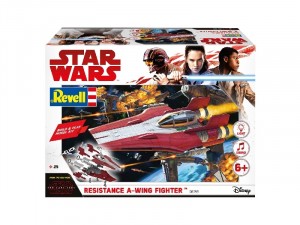 Build & Play Resistance A-Wing Fighter red Star Wars the last Jedi