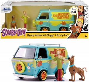 Scooby Doo Mystery Machine in scala 1:24 con Shaggy e Scooby