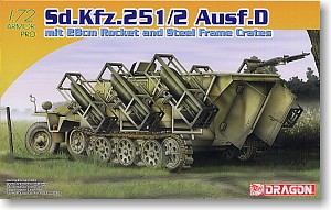 Sd.Kfz.251 Ausf.D mit 28cm Rocket and Steel Frame Crates 