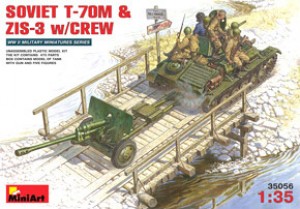 Soviet T-70M & ZIS-3 w/Crew