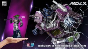 Transformers Mdlx Shattered Glass Optimus Prime Ltd Ed