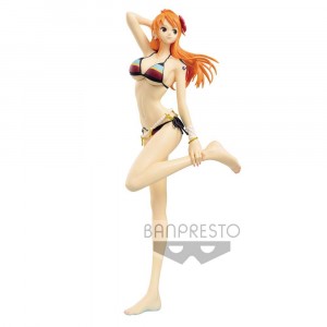 One Piece Glitter & Glamours PVC Statue Nami Walk Style Color Ver. A 