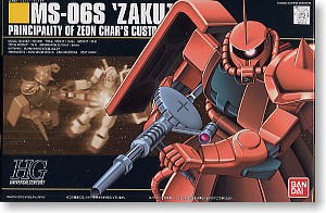 MS-06S Char`s Zaku II Bandai